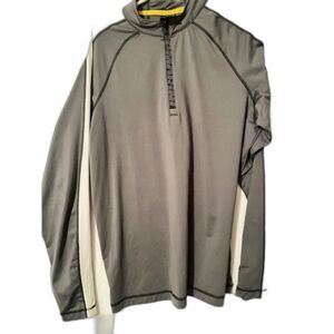 Demarini gray quarter zip pullover M